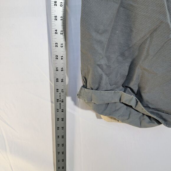 Bundle of x2 Springfield Cream & Gray 100% Cotton Shorts Men's Size 42 - Picture 8 of 9